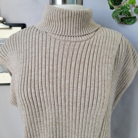 Thakoon Collective Cross Front Ribbed Turtleneck Sweater M - Picture 4 of 14